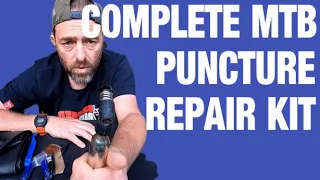 Complete Tubeless Puncture Repair Kit for Mountain Bikes