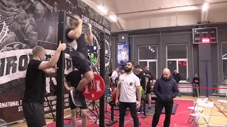 Киселёв Дмитрий подтягивания многоповторные 25 кг 19 повторений св 75,00 кг