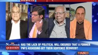 The Newshour Debate: Rajiv Gandhi killers get life - Part 2 (18th Feb 2014)