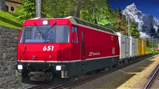 Let's Play TRAIN SIMULATOR 2019 | Rangiermanöver in den Alpen | Albulabahn | Dovetail Games TS 2019