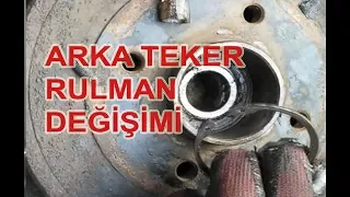 Arka Teker Bilyası ( Rulman ) Değişim İşlemi