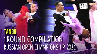 Tango Compilation = 2021 Russian Open Championship = 1Round Amateur Adult Ballroom