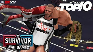 WWE 2K23: Survivor Series 2023 TOP 10 Predictions!