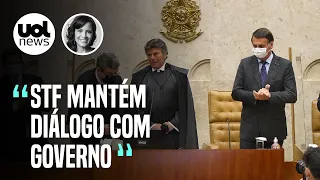 Bolsonaro deve procurar STF por diálogo após ataques, avaliam ministros | Carolina Brígido