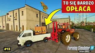 Zarobiłem DUŻO PIENIĘDZY sprzedając zupę 🥕 POLSKIE GRANIE #13 - Farming Simulator 22 Premium