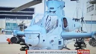 DR. AQAB MALIK DISCUSSES PAKISTAN'S ORDER OF 9 US NAVY AH-1Z VIPER ATTACK HELICOPTERS