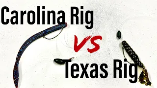 90% Of Anglers Don’t Know When To Use A CAROLINA RIG Over A TEXAS RIG!!