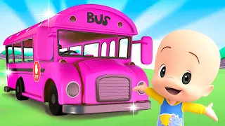 The Wheels on the pink bus - Cleo and Cuquin songs