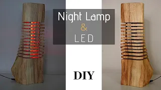 LED DESK Lamp/Tischlampe selber bauen/Easy Night Lamp DIY/Nachtlampe selber bauen
