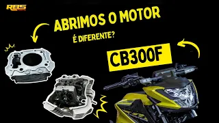 Abrimos o motor da nova cb300f Twister 2023