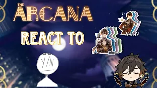 The Arcana react to y/n ( male ) part 1 | PT br/ eng !!