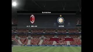 AC Milan vs Inter Milan | PES 2012 | Com vs Com