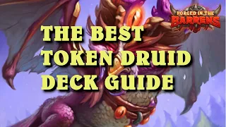 The BEST Token Druid deck quick guide (Hearthstone Forged in the Barrens)