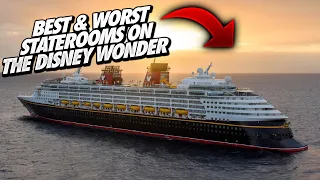 Best & Worst Cruise Staterooms on the Disney Wonder / Disney Cruise Line