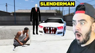 SLENDERMAN FRANKLININ ARABASINI GARAJINDAN KAÇIRDI - GTA 5 MODS