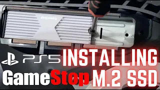 Installing Gamestop Exclusive PS5 M.2 SSD