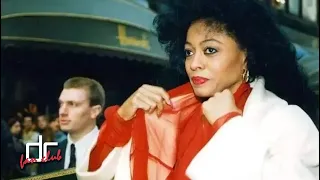 Diana Ross and Mohammed Al-Fayed open Harrods Sale (London, 1992)