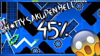 SH*TTY SAKUPEN HELL 45% (Geometry Dash)