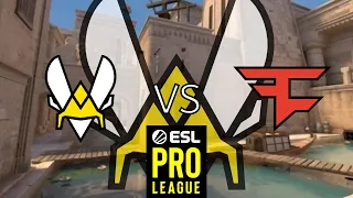 Vitality POV vs Faze [ESL Pro League Season 17] Map 1 Anubis, Round Wins