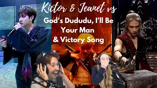 I ALMOST CRIED! @Kictor & Jeanet Vs SKZ Pt 4 [God's DuDuDu, I'll Be Your Man, Victory Song] Reaction