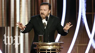 Ricky Gervais roasts Hollywood at the 2020 Golden Globes | The Washington Post