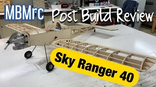 Old School Model Works: Sky Ranger 40 Post-build review.