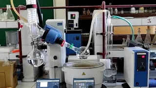 How to use Rotary evaporator practical view with detail explanation of all part of Rota ||