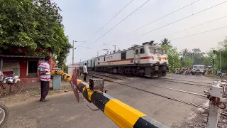 Dangerous 130 kmph Stormy Attacks Amritsar Express furious Devastated passing Throughout Railgate