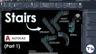 STAIRS in AutoCAD Architecture 2024