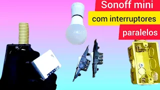 Como ligar sonoof mini com interruptores paralelo