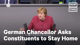 Angela Merkel Urges Germans to Stay Home for Christmas | NowThis