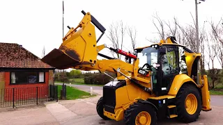 CAT 432 F2 Backhoe Loader - Test Drive Working Review | diggersandtractors.com