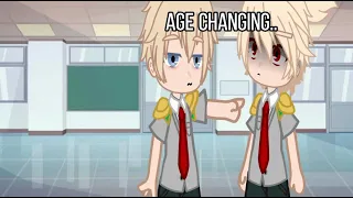 Age Changer meme|| Baby Bakugo|| BNHA||