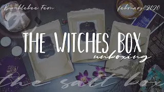 THE WITCHES BOX UNBOXING February 2020: The Salt Box || Bumblebee Fern