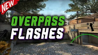 TOP 15 Overpass POP FLASHES - NEW CS:GO FLASHBANGS