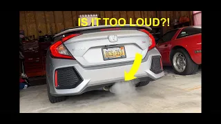 MAPerformance Catted Downpipe Install | 2018 Honda Civic Si |