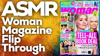 Relaxing ASMR Read Through: Exploring Woman Magazine,  Whispering & Page Flip, StevenAntonyASMR