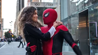 Spider Man: Far From Home Ending + Post Credit Scene | Spider Man is Peter Parker | 4K |