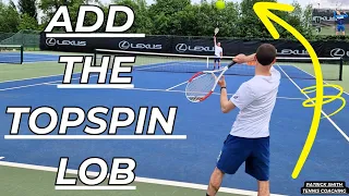 How to Hit PERFECT Topspin Lobs for Winners - Tennis Technique and Strategy Lesson