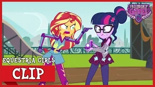 Sunset's Rage Towards Twilight | MLP: Equestria Girls | Friendship Games! [HD]