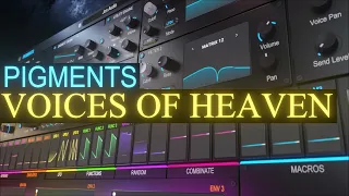 Arturia Pigments 4 Voices of Heaven Sound Design Tutorial