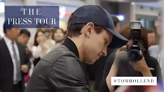 tom holland and the spider-man homecoming press tour