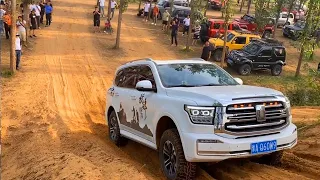 GWM Tank 500 vs Tank 300 vs Beijing BJ40 PK Off-road | Ford Everest has formidable power