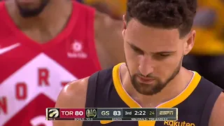 Klay Thompson Tears ACL, Checks Himself Back In Game and Shoots Free throws