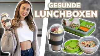 3 Gesunde Lunchboxen unter 10 Minuten |  Für Schule, Arbeit, Uni,...