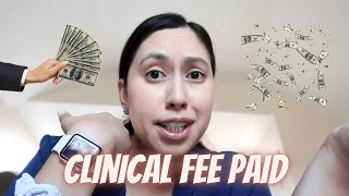 Week in the life as a FNP student VLOG: clinical updates + preceptor fee + Amazon scrub fail