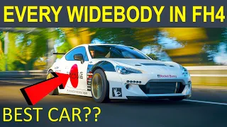 *2021 UPDATED* FH4: EVERY Widebody Kit Car In Forza Horizon 4! Is The Toyota GT86 The Best?
