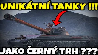 😱 Wot cz - UNIKÁTNÍ TANKY NA WORLD OF TANKS ! / Skoro jako černý trh pro všechny hráče ??? 🌟 2022 🌟