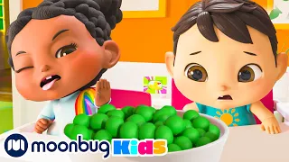 🥦YES YES Vegetables @KidsKaraokeSongs | Sing Along With Me! | Moonbug Kids