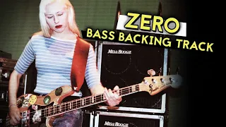 Smashing Pumpkins - Zero (Bass Backing Track w/tab)